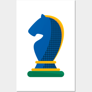 Chess Knight Posters and Art